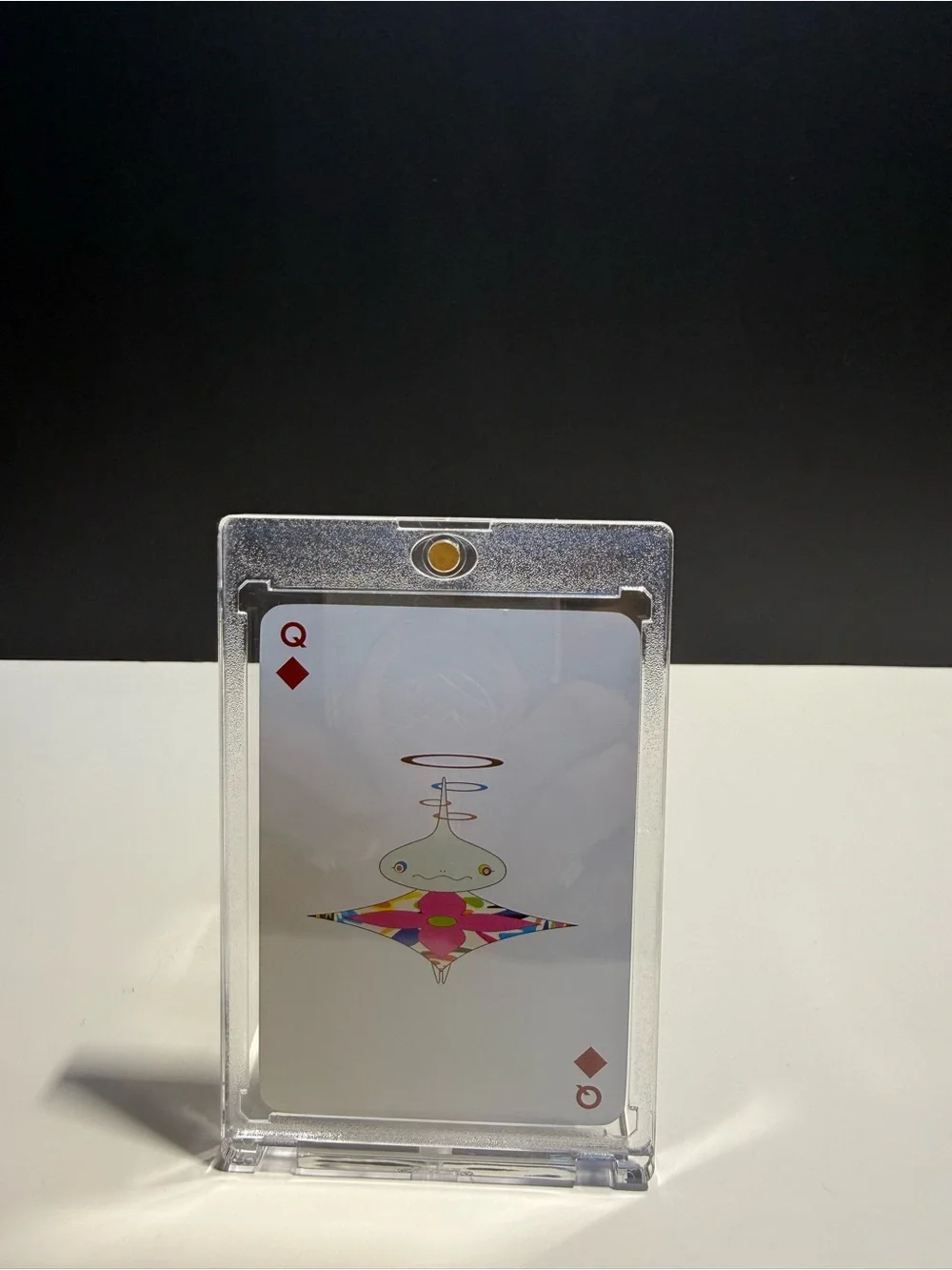 Louis Vuitton Takashi X Murakami Monogram Multicolor Play Card Queen Diamond COA